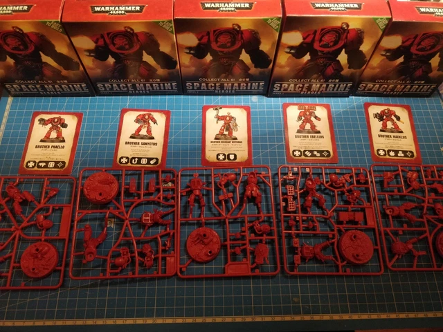 Warhammer 40k Space Marines Heroes Japan 5 Terminators OOP NEW