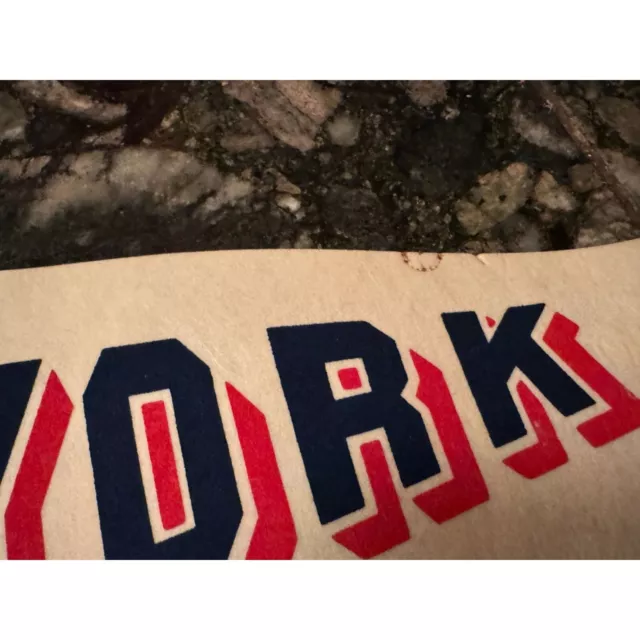 Vintage New York Yankees Full Size world Champions Pennant- 1970 3