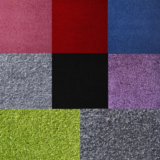 Cheap Carpet - Stain Resistant - From £4.99 Per Sq Mtr - Felt Backing  8 Colours