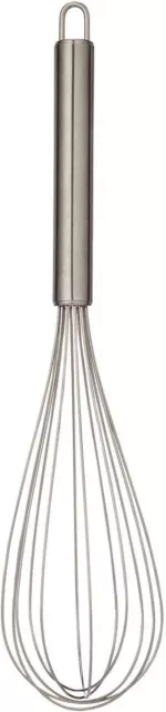 16" Stainless Steel Balloon Whisk Egg Beater, Handheld Steel Wire Whisk