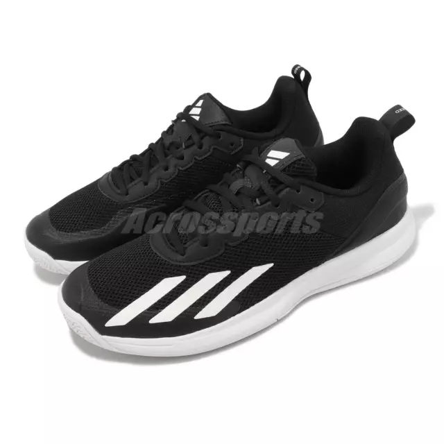 adidas Courtflash Speed Core Black White Men Tennis Hard Court Shoes IG9537