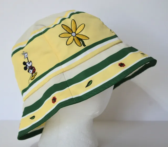 Disney Parks Mickey & Company Garden Collection Bucket Hat 2024 New With Tag