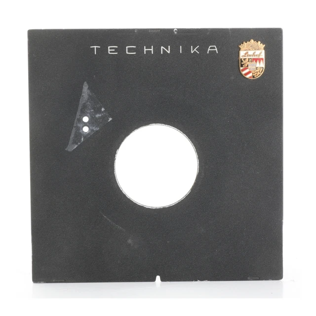 Linhof TECHNIKA 5x7" LENS BOARD 129x129 mm FORO 42 mm + Sehr Gut (254428)