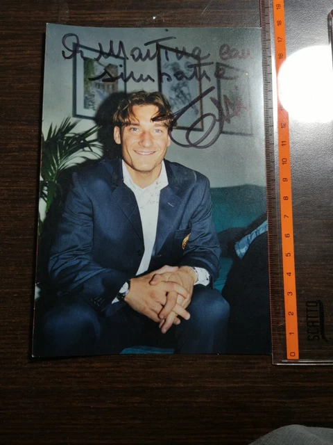 Francesco Totti AS Roma Photo Official Autograph Foto