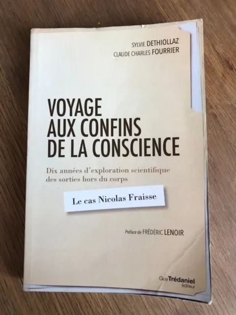 voyage aux confins de la conscience le cas nicolas fraisse PORT OFFERT