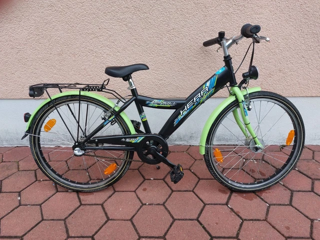 GEBRAUCHTES HERA WS 511J Kinderfahrrad , schwarz-Lemon, 26 Zoll EUR 65 ...