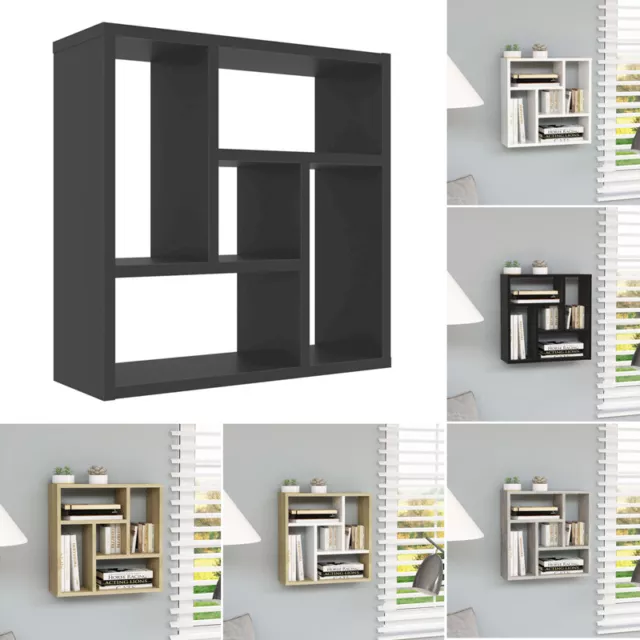 Stylish Floating Wall Shelves Display Shelf Bookshelf Storage Unit45x16x45 cm