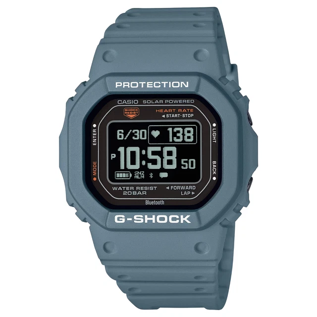 -15% Casio G-Shock DW-H5600-2ER - CARDIO - SOLAR - BLUETOOTH - NUOVO