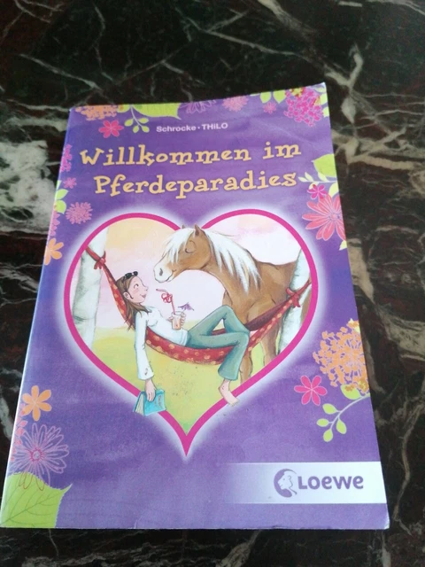 Willkommen im Pferdeparadies" Buch