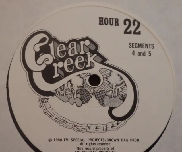 Clear Creek  1980 24 LP country music radio special + promo LP M/C Eddie Rabbitt