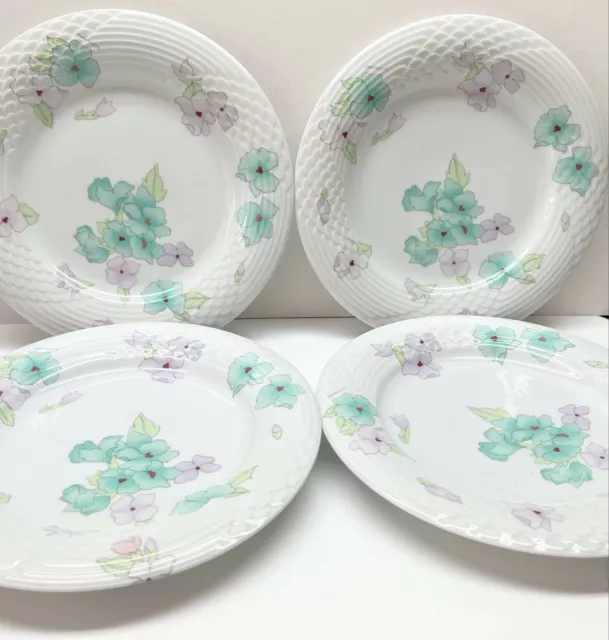 4 Hutschenreuther Leonard Paris Decor Lahore Dinner Plates Set Of 4 Flowers 