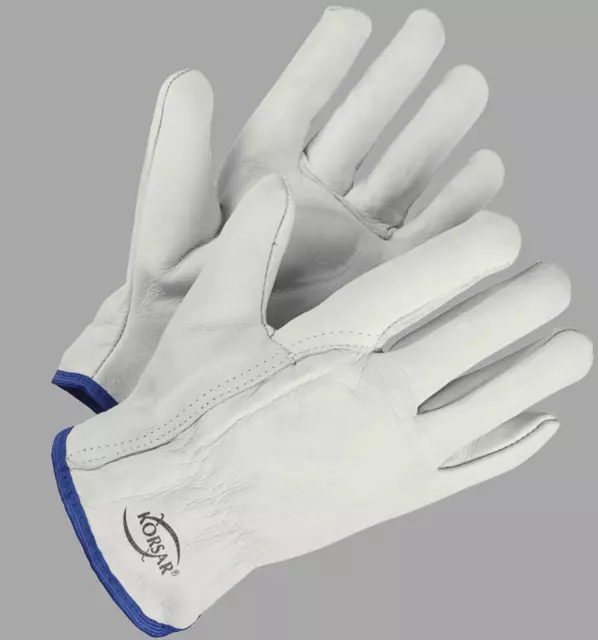 Guantes de Montaje Guantes de Trabajo Soldadura Talla 10 Corto,Narbenleder