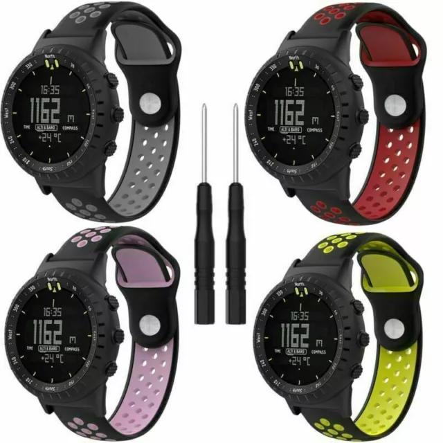 Replacement For Suunto Core Smart Watch Sport Silicone Band Strap Wrist Bracelet