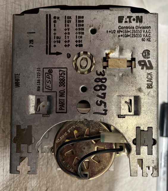 KENMORE WASHER TIMER Part # 388757 EUR 30,61 - PicClick DE