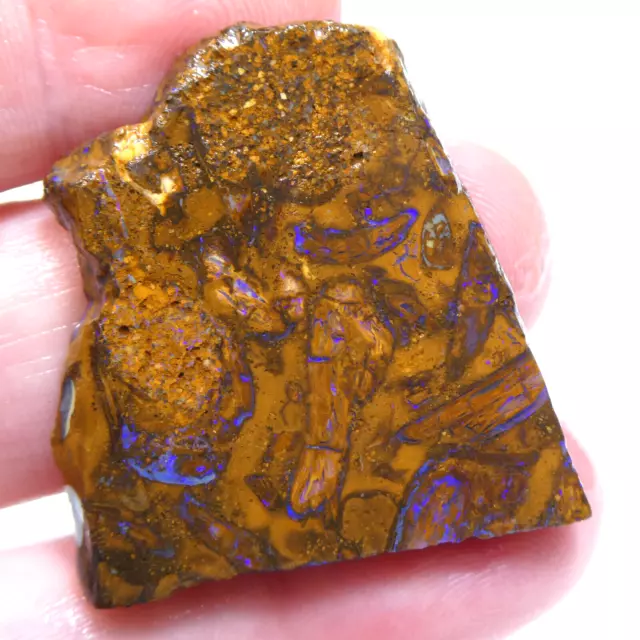 38.60 CT Australian Boulder OPAL Rough Unpolished Gemstone Specimen Video RAW