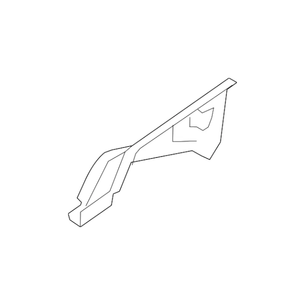 Genuine Infiniti Fx35/50 Qx70 Upper Hoodledge Apron Reinforced Lh, 64111-1Ca0A