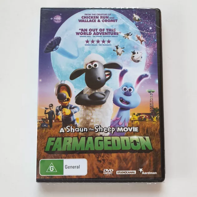 A SHAUN THE Sheep Movie - Farmageddon (DVD, 2019) PAL Region 4 [NEW ...