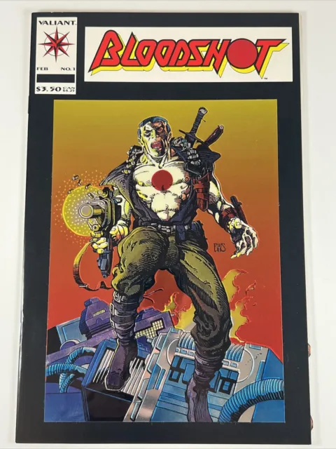 Bloodshot 1# · 1st printing  · Chromium Cover · Valiant Entertainment 1993 · NM