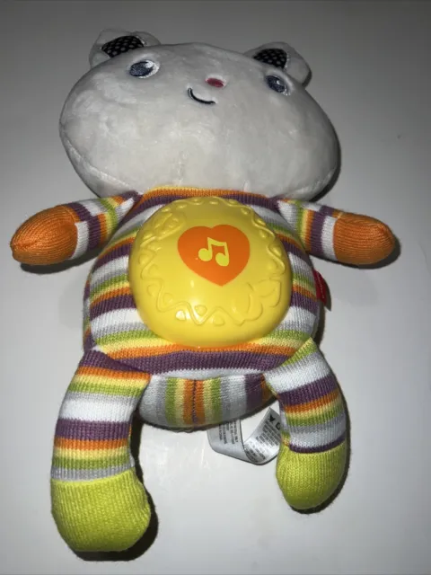 A20 Fisher Price Sweet Sound Bunny Tiny Garden Plush! 12" Stuffed Toy Lovey 2