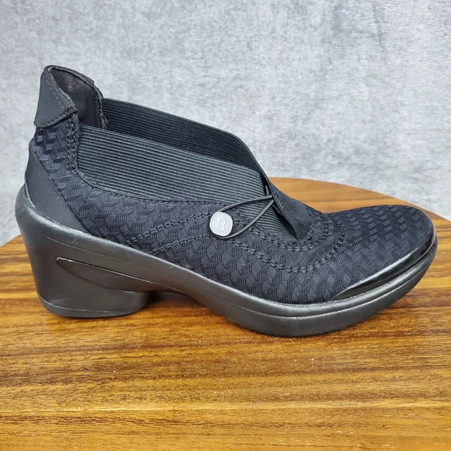 WOMEN S BZEES ENERGY Grey Cross Knit Booties Size 6.5 M 70.00 PicClick