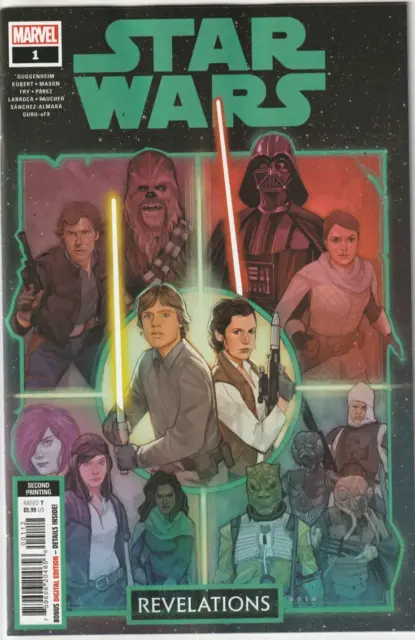 Star Wars Revelations # 1 Variant 2nd Print Cover NM Marvel 2022 [N1]