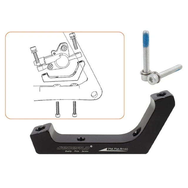 Étrier Frein Disque TRP HD-C711 Hy/Rd – Montage Plat, Hydraulique 160 Mm Arrière, Noir/argent