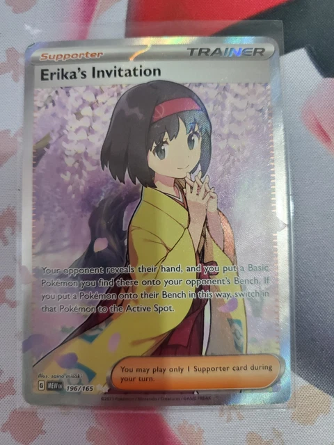 Pokmon TCG Erika´s Invitation Scarlet & Violet - 151 203/165 Holo