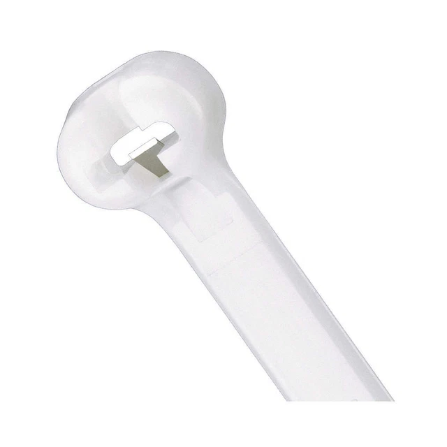 PANDUIT BT4S-M Cable Tie,15.1 in,Natural,PK1000