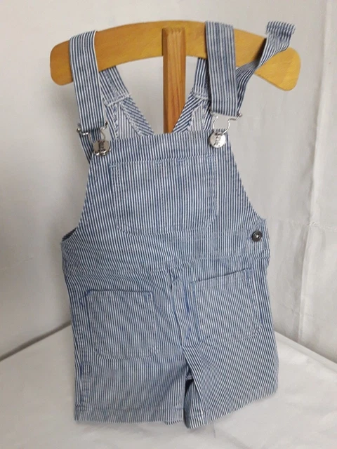 Combi-short salopette-short garçon JULES T.2a stat86cm VINTAGE 70 boy short 2y