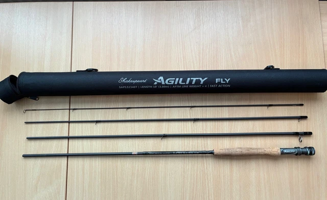 Shakespeare Oberon Traditional Fly 3 piece 3.6m AFTM 6-8 | eBay UK