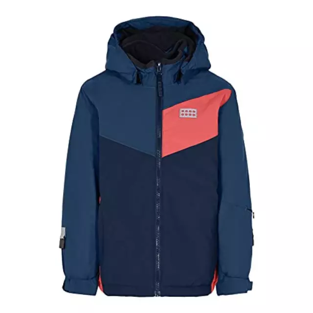 (TG. 110) Lego Wear Mädchen Tec Winterjacke Skijacke Play Serie 100% Wasserdich