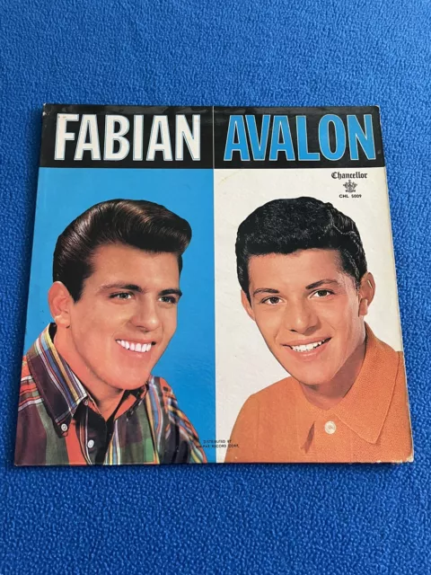 Fabian And Frankie Avalon - “Fabian Avalon” 1960 Chancellor CHL 5009