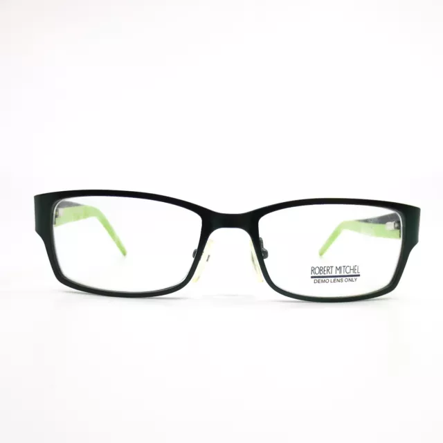 Robert Mitchel RMJ4000 GN Kids Eyeglasses Frames Green Square Full Rim 48-16-130