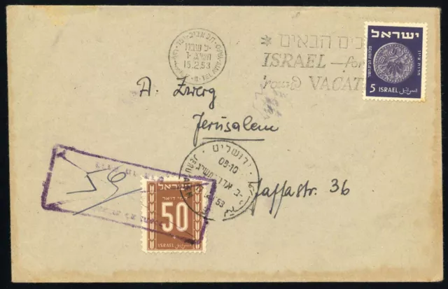 1950, Israel, 43 u.a., Brief - 2803926