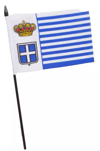 Seborga Liguria Small Hand Flag (6" x 4") - LAST FEW