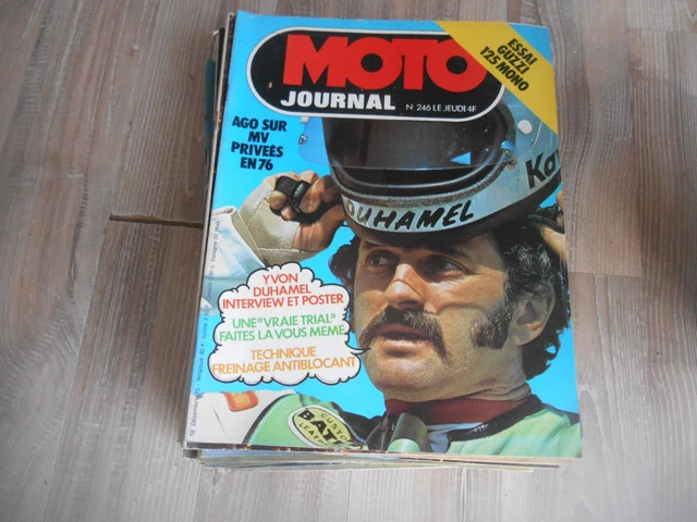 Revue Moto Journal 246  Decembre  1975