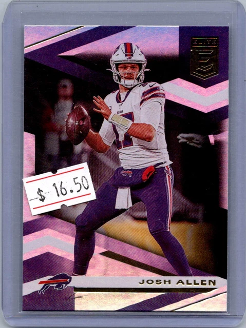2020 Panini Mosaic Will to Win Green Josh Allen Buffalo Bills #9