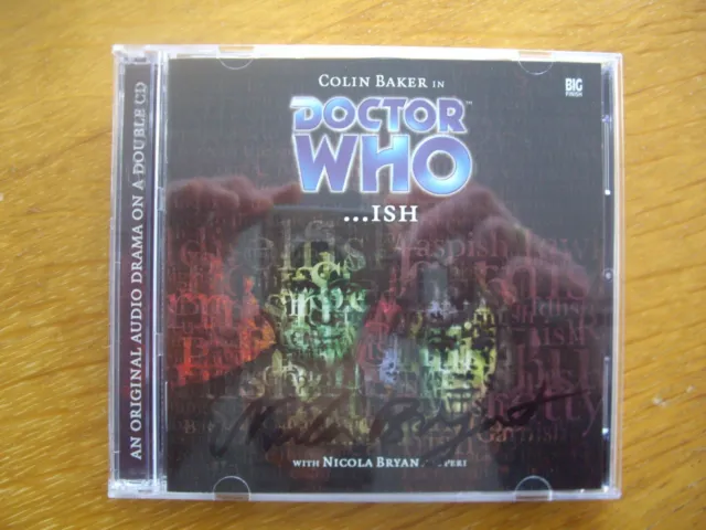 Doctor Who ...ish, 2002 Big Finish audio CD *SIGNED, OUT OF PRINT*