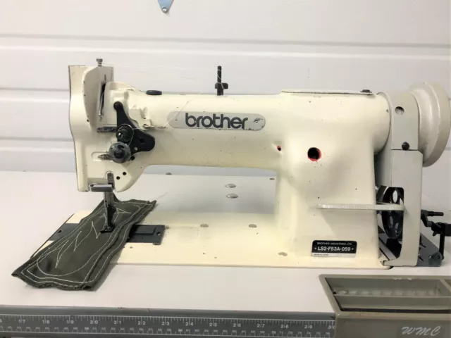 Brother Ls2-F53A Walking Foot Vert Bobbin +Rev 110V Industrial Sewing Machine Brother Ls2-F53A Walking Foot Vert Bobbin +Rev 110V Industrial Sewing Machine