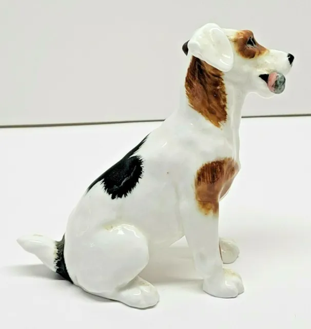 Royal Doulton H.n. 1159 Jack Russell Terrier Figurine Holding Bone In Mouth