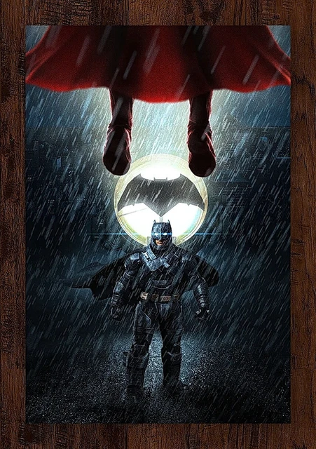 Batman v Superman: Dawn of Justice Staredown Giclee Print Poster #/25 13x19