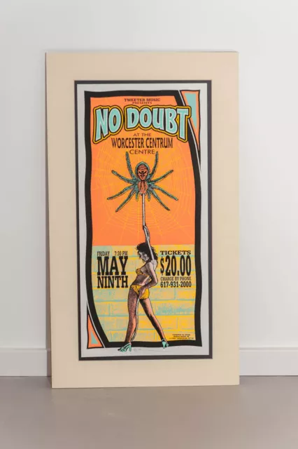 NO DOUBT –  Original Concert Poster von Mark Arminski, Plakat