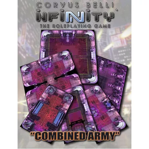 Infinity RPG: Combined Army Geomorphic Tile Set - Brand New & Sealed