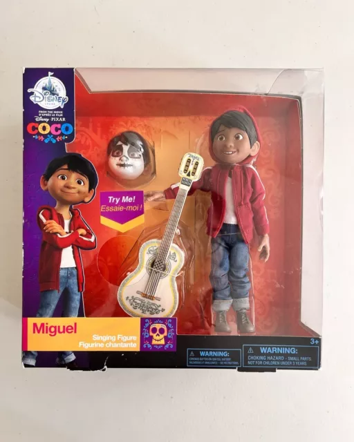 DISNEY STORE PIXAR Coco Miguel Exclusive Singing Figure Doll Toy RARE ...