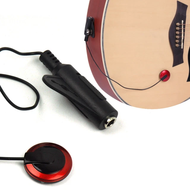 Btgghytr Gitarren-Tonabnehmer Piezo - Vorverdrahtet Für Akustische Gitarren & Instrumente