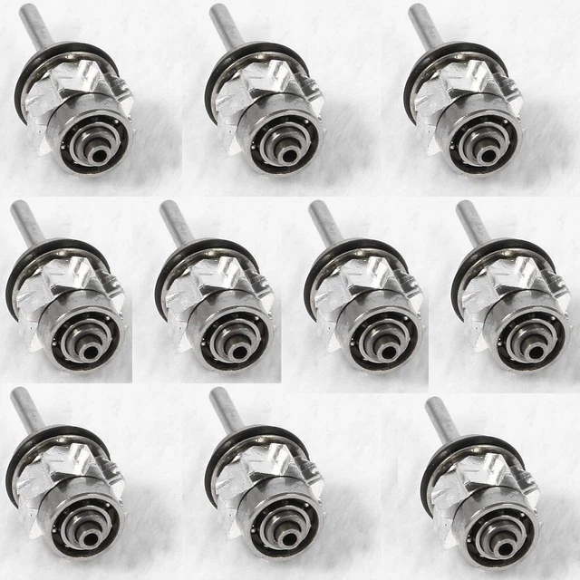 10 pcs Dental Cartridge Turbine for NSK High Speed Push Button Handpiece STNABT