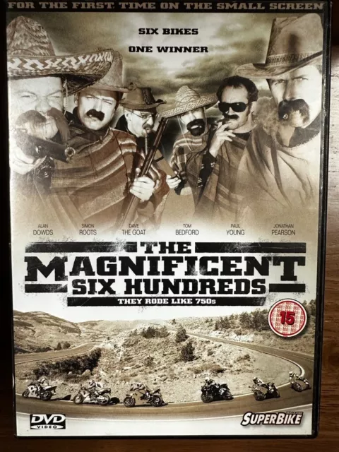 Magnificent Six Hundred DVD Superbike Motorcycle Bike Test Documentary