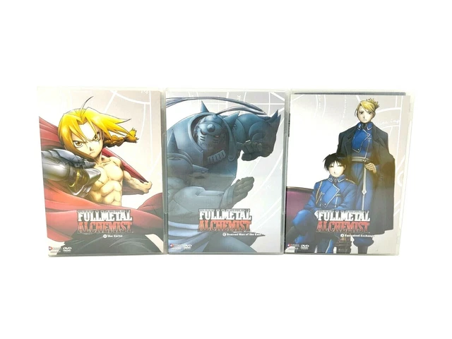 Fullmetal Alchemist Vol. 1-3 The Curse, Scarred Man of East, Equivalent Exchange