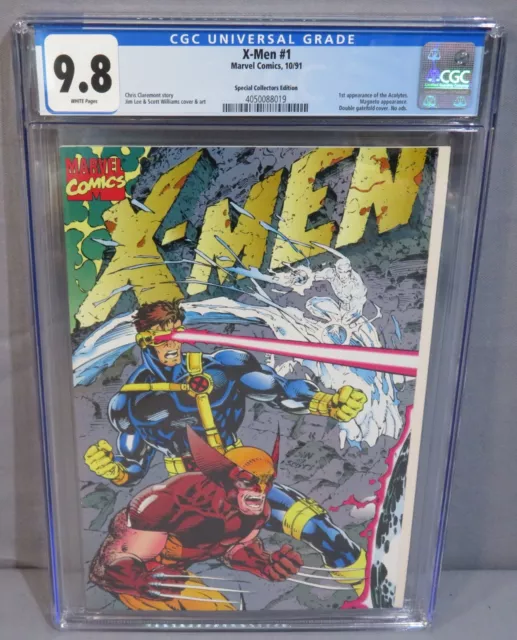 X-MEN #1 Special Collectors Edition (Acolytes 1st app) CGC 9.8 NM/MT Marvel 1991