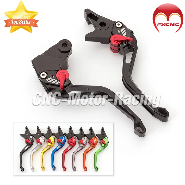 CNC Adjustable 3D Rhombus Brake Clutch Levers For TRIUMPH TIGER 660 2022 Black